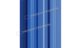 Штакетник Металл Профиль LANE-Т (прямой) РЕ 0,4 мм RAL 5005 сигнальный синий. Цена: 87 руб. Артикул: MP_Sht_082