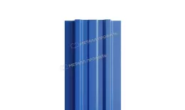 Штакетник Металл Профиль LANE-Т (прямой) РЕ 0,45 мм RAL 5005 сигнальный синий. Цена: 94 руб. Артикул: MP_Sht_095