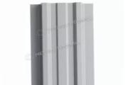 Штакетник Металл Профиль LANE-Т (прямой) NormanMP 0,5 мм RAL 7004 сигнальный серый – Купить оптом и в розницу