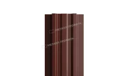 Штакетник Металл Профиль LANE-Т (прямой) VikingMP E 0,5 мм RAL 8017 шоколад. Цена: 135 руб. Артикул: MP_Sht_132