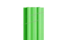 Штакетник Металл Профиль LANE-Т (прямой) NormanMP 0,5 мм RAL 6018 жёлто-зелёный. Цена: 112 руб. Артикул: MP_Sht_123
