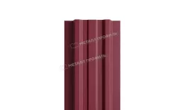 Штакетник Металл Профиль LANE-Т (прямой) VikingMP E 0,5 мм RAL 3005 красное вино. Цена: 135 руб. Артикул: MP_Sht_128