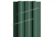 Штакетник Металл Профиль LANE-Т (прямой) VikingMP 0,45 мм RAL 6005 зеленый мох – Купить оптом и в розницу