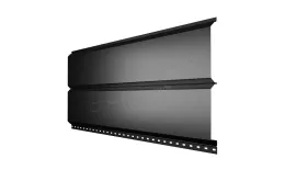 Сайдинг МЕТАЛЛ ПРОФИЛЬ Lбрус-XL-14х335 NormanMP (ПЭ-01-9005-0.5). Цена: 905 руб. Артикул: 41526