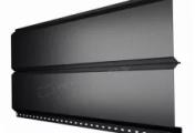 Сайдинг МЕТАЛЛ ПРОФИЛЬ Lбрус-XL-14х335 (ПЭ-01-9005-0.45) – Купить оптом и в розницу