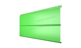 Сайдинг МЕТАЛЛ ПРОФИЛЬ Lбрус-XL-14х335 NormanMP (ПЭ-01-6018-0.5). Цена: 918 руб. Артикул: 41555