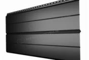 Сайдинг МЕТАЛЛ ПРОФИЛЬ Lбрус-XL-Н-14х335 (PURMAN-20-9005-0.5) – Купить оптом и в розницу
