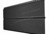 Сайдинг МЕТАЛЛ ПРОФИЛЬ Lбрус-XL-В-14х335 (VikingMP-01-9005-0.45) – Купить оптом и в розницу