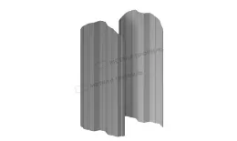 Штакетник металлический МЕТАЛЛ ПРОФИЛЬ М-111-О NormanMP (ПЭ-01-7004-0.5). Цена: 149 руб. Артикул: 46541
