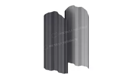 Штакетник металлический МЕТАЛЛ ПРОФИЛЬ М-111-О (VALORI-20-Grey-0.5). Цена: 157 руб. Артикул: 46560