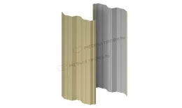 Штакетник металлический МЕТАЛЛ ПРОФИЛЬ М-111-Т NormanMP (ПЭ-01-1014-0.5). Цена: 149 руб. Артикул: 46533