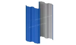 Штакетник металлический МЕТАЛЛ ПРОФИЛЬ М-111-Т NormanMP (ПЭ-01-5005-0.5). Цена: 149 руб. Артикул: 46536