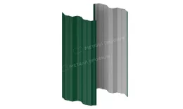 Штакетник металлический МЕТАЛЛ ПРОФИЛЬ М-111-Т NormanMP (ПЭ-01-6005-0.5). Цена: 149 руб. Артикул: 46539