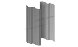 Штакетник металлический МЕТАЛЛ ПРОФИЛЬ М-111-Т NormanMP (ПЭ-01-7004-0.5). Цена: 149 руб. Артикул: 46532