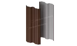 Штакетник металлический МЕТАЛЛ ПРОФИЛЬ М-111-Т (VALORI-20-Brown-0.5). Цена: 157 руб. Артикул: 46549