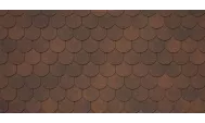 Гибкая черепица Tegola ASSISI Marrone 434 (коричневый). Цена: 869 руб. Артикул: Tegola_New_018