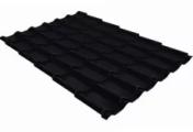 Металлочерепица GL Classic 0.5 Drap TX RAL 9005 черный – Купить оптом и в розницу