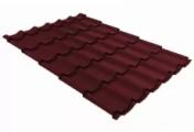 Металлочерепица GL Classic 0.45 Drap TX RAL 3005 красное вино – Купить оптом и в розницу