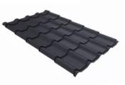 Металлочерепица GL Kamea 0.5 GreenCoat Pural BT RAL 7024 мокрый асфальт – Купить оптом и в розницу