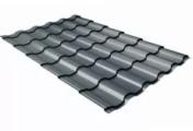 Металлочерепица Grand Line Kredo 0.5 Satin Matt TX RAL 7016 антрацитово-серый – Купить оптом и в розницу