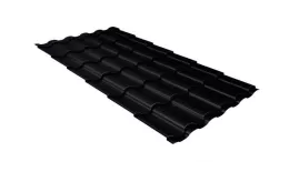 Металлочерепица GL Kredo 0.5 PurPro RAL 9005 черный. Цена: 1.030 руб. Артикул: 30140