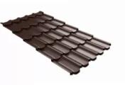 Металлочерепица GL Kvinta Plus 3D 0,5 Satin Matt TX RAL 8017 шоколад – Купить оптом и в розницу