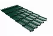 Металлочерепица GL Kvinta Plus 3D 0,5 Satin Matt RAL 6005 зеленый мох – Купить оптом и в розницу
