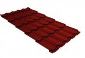Металлочерепица GL Kvinta Plus 0,5 Rooftop Matte (Стальной Бархат) RAL 3011 коричнево-красный – Купить оптом и в розницу