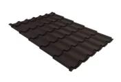 Металлочерепица GL Classic 0.5 Drap TX RR 32 темно-коричневый – Купить оптом и в розницу