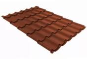 Металлочерепица GL Classic 0.45 Drap TX RAL 8004 терракота – Купить оптом и в розницу