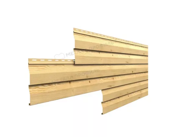 Сайдинг МЕТАЛЛ ПРОФИЛЬ Lбрус-15х240 (ECOSTEEL_T-01-Персик. Дерево-0.5) купить в санкт-петербурге