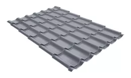 Металлочерепица Grand Line Classic 0.5 Satin RAL 9006 бело-алюминиевый. Цена: 733 руб. Артикул: GrandLineM11-9006