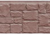 Фасадные панели GRAND LINE Коллекция Крупный Камень Элит Миндаль – Купить оптом и в розницу