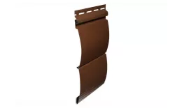 Сайдинг виниловый FineBer BLOCKHOUSE EXTRA ACRYLIC Могано. Артикул: FineBer11