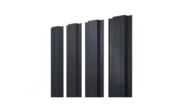 Штакетник Grand Line Прямоугольный 0,45 PE Double RAL 7024 Мокрый асфальт. Цена: 133 руб. Артикул: Prymoyg_34