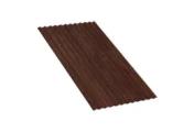 Профнастил МП18 A ECOSTEEL Matt 0,5 мм Мореный дуб – Купить оптом и в розницу