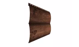 Металлический сайдинг Металл Профиль Woodstock-В ECOSTEEL 0,5 мм Мореный дуб. Цена: 1.347 руб. Артикул: MetalS251