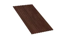 Профнастил МП18 A ECOSTEEL Matt 0,5 мм Мореный дуб. Цена: 1.108 руб. Артикул: MP18AESm-md