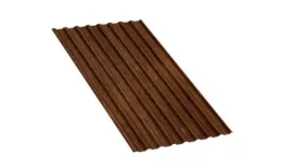 Профнастил МП20 B ECOSTEEL 0,5 мм Мореный дуб. Цена: 1.087 руб. Артикул: MP20BES-md