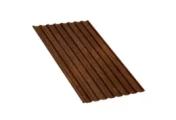 Профнастил МП20 R ECOSTEEL Matt 0,5 мм Мореный дуб – Купить оптом и в розницу