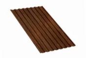 Профнастил МП20 B ECOSTEEL Matt 0,5 мм Мореный дуб – Купить оптом и в розницу