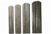 Штакетник Grand Line Twin фигурный 0,45 Print Elite Nordic Wood Северное дерево – Купить оптом и в розницу