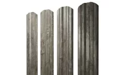 Штакетник Grand Line Twin фигурный 0,45 Print Elite Nordic Wood Северное дерево. Цена: 134 руб. Артикул: Twin_266