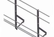 Ограждение кровельное со снегозадерж. Optima 1,2х2м RAL8017 – Купить оптом и в розницу
