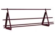 Ограждение кровельное со снегозадержателем на фальц Optima 0,65х2м RAL 3009 – Купить оптом и в розницу