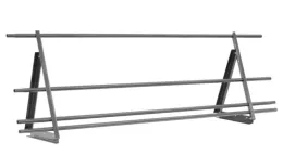 Ограждение кровельное со снегозадержателем Optima 0,65х2м RAL 7004. Цена: 5.125 руб. Артикул: 44412