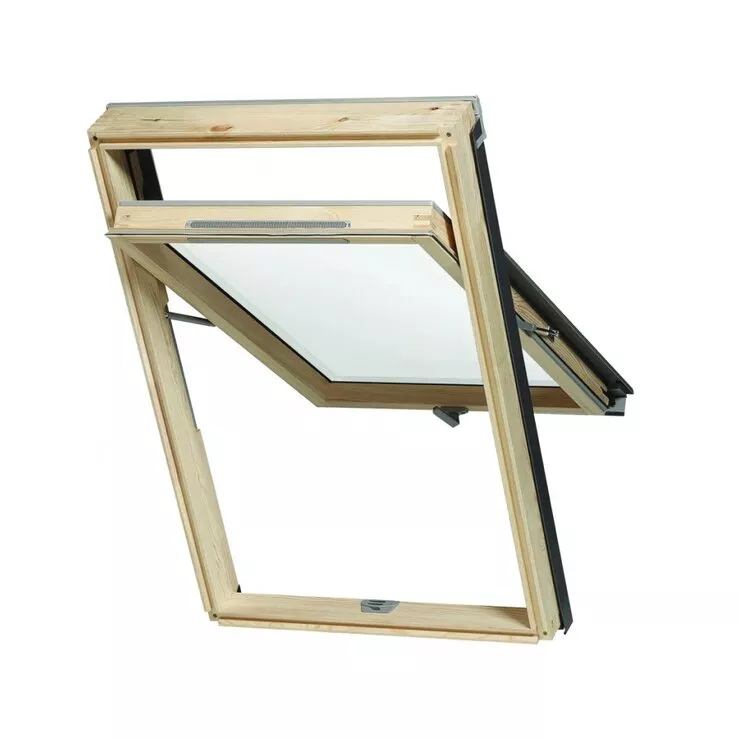Окно однокамерное (ручка снизу) MOE B1000 F6A 66x118см Rooflite купить в санкт-петербурге