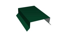 Парапетная крышка прямая 100мм 0,45 Drap TX RAL 6005 зеленый мох (2,5м). Цена: 1.625 руб. Артикул: 35612