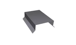 Парапетная крышка прямая 100мм 0,5 Satin с пленкой RAL 7004 сигнальный серый (2м). Цена: 1.298 руб. Артикул: 35714