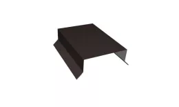 Парапетная крышка прямая 100мм 0,5 Satin Matt TX RR 32 темно-коричневый (2м). Цена: 1.520 руб. Артикул: 35705